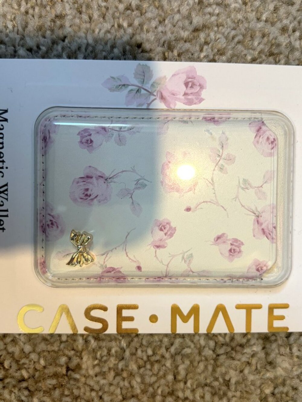 LoveShackFancy Case-Mate MagSafe Magnetic Wallet NWT